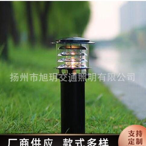 户外方形圆形led草坪灯 简约现代走廊花园庭院灯室外草地灯批发图2