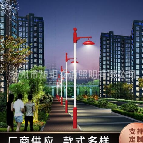 led小区防水庭院灯批发 景区别墅复古新中式欧式庭院灯可定制