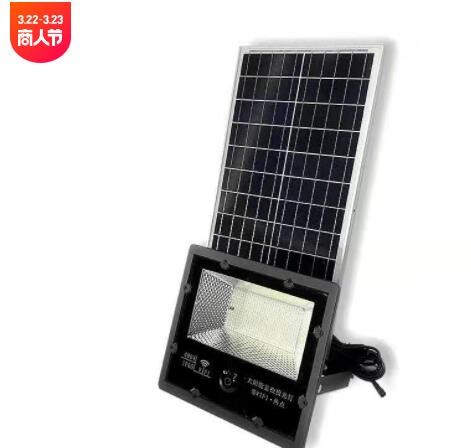 厂家批发户外高清LED太阳能监控光灯200W400W厂房庭院广场图2