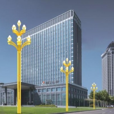厂家批发道路照明灯具led玉兰灯6 8 10 12米灯头配件系列