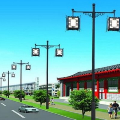定制户外LED庭院景观灯广场小区园林灯厂商供应3.5米铝型材庭院灯
