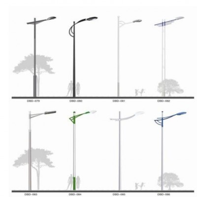 LED市电单臂路灯 新农村建设30W5米6米8米户外工程照明单臂路灯杆