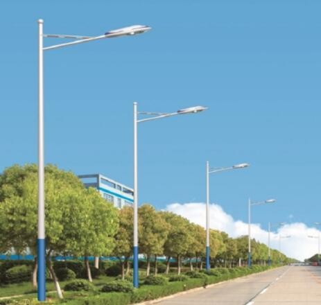 LED市电单臂路灯 新农村建设30W5米6米8米户外工程照明单臂路灯杆图2