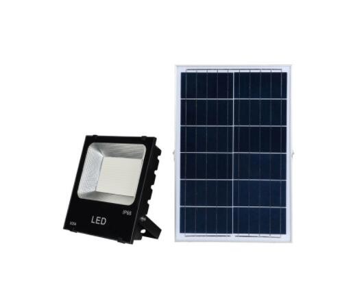 LED太阳能灯庭院灯投光灯5054农村家用高亮50W100W150W200W图2