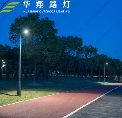 批发led太阳能庭院灯 3米3.5米不锈钢现代球形圆形公园小区庭院灯图2
