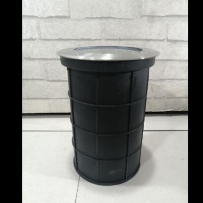 现货供应圆形埋地灯户外防雨嵌入式草坪花园别墅调角度LED地埋灯