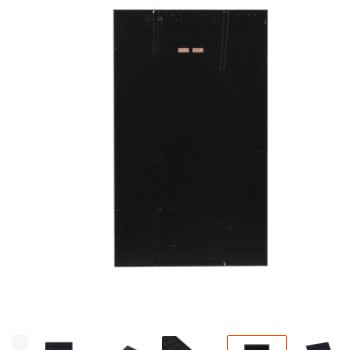2.5瓦 12伏单晶硅太阳能板定制 2.5W 12V DIY太阳能板PET层压图2