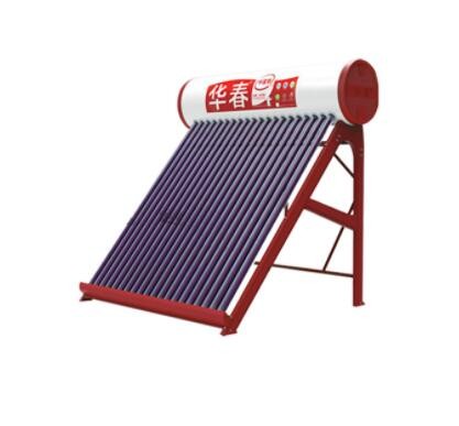 华春厂家直供太阳能家用热水器全玻璃真空管太阳能双层保温热水器图2
