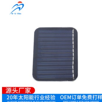 多晶硅PET电源层压板 现货批发应急手电筒6V60mA太阳能电池板图2