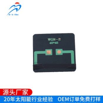 玩具用1v小功率滴胶太阳能光伏充电板 太阳能电筒用单晶电池片图2