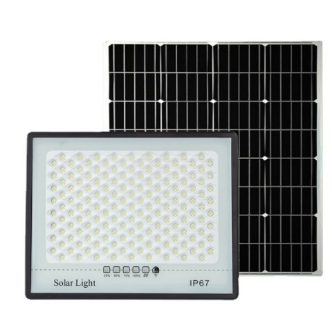 太阳能户外灯大功率led超亮投光家用庭院灯新农村路灯遥控光控图3