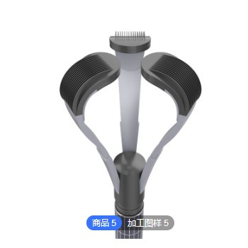 抗风耐寒定制一体化太阳能庭院灯史福特龙跃系列30W60W学校园区图3